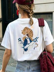Women T-Shirts - White - View 2