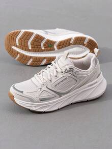Skechers EDGERIDE 女士轻质缓震跑鞋，适合城市慢跑和长跑，款式 150475 - 自然色 - 查看 3