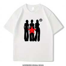 Women's T-Shirt For Spring And Summer - White - View 7