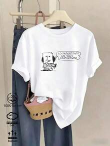 Women T-Shirts - 白色 5 - 查看 12