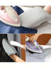 Home Mini Ironing Board, Hand-Held Ironing Gloves, Small Hand-Held Heat-Resistant Ironing Board, Compact Shirt, Tie, And Clothing Protective Ironing Pad - A Non Electric Ironing Tool Suitable For Home, Office, And Travel Scenes - A - View 8