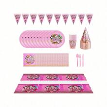 1/6/10/20pcs LOL SURPRISE Cartoon Doll Birthday Party Decorations Surprise Doll Decorations Holiday Surprise Gifts Party Supplies - Pink - View 4