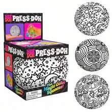 1 pieza Schylling Press-Doh Squishy, juguete de estrés creativo para apretar, de rebote lento - Multicolor - Ver 1