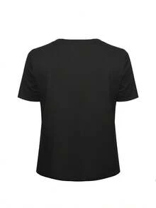 [Print Design] Men'S T-Shirt With Gradient Neon Typography Design, Made From Pure, Premium Quality, Long-Lasting Casual Fashion[Suitable For Leisure And Sports Activities] - Multicolor - View 2