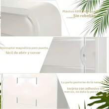 Caja de almacenamiento de pared - Verde - Ver 3