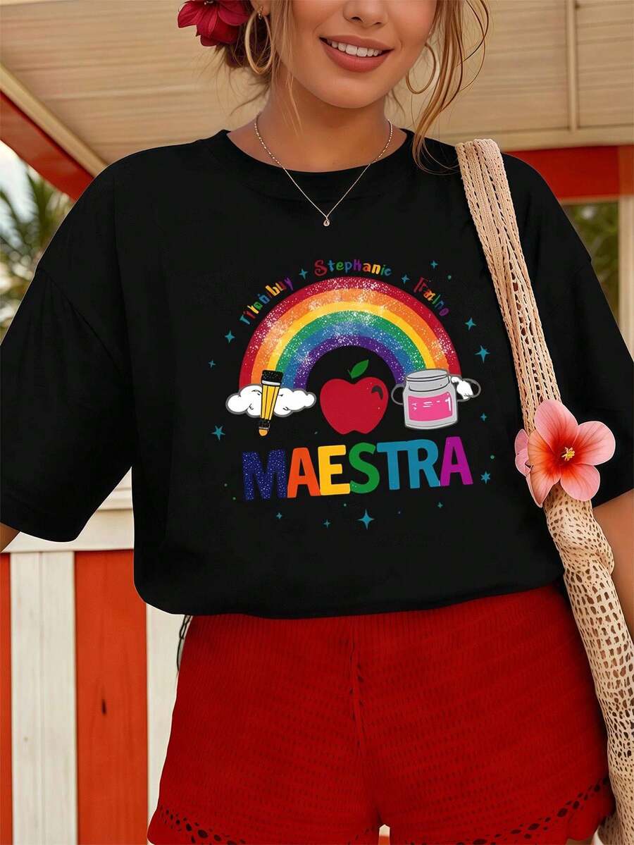 Women T-Shirts - Black - View 1