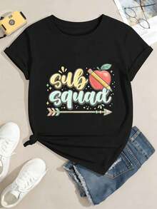 Kvinnor T-shirts - Svart - Visa 2