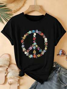 Women T-Shirts - Black - View 2