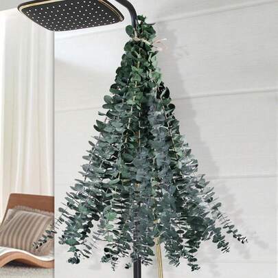 12PCS Dried Eucalyptus For Shower Hanging - 17'' Real Large Preserved Eucalyptus Stems Green Home Decor, 100% Made From Fresh Eucalyptus Leaves, Bathroom Shower Decor, Wedding, DIY