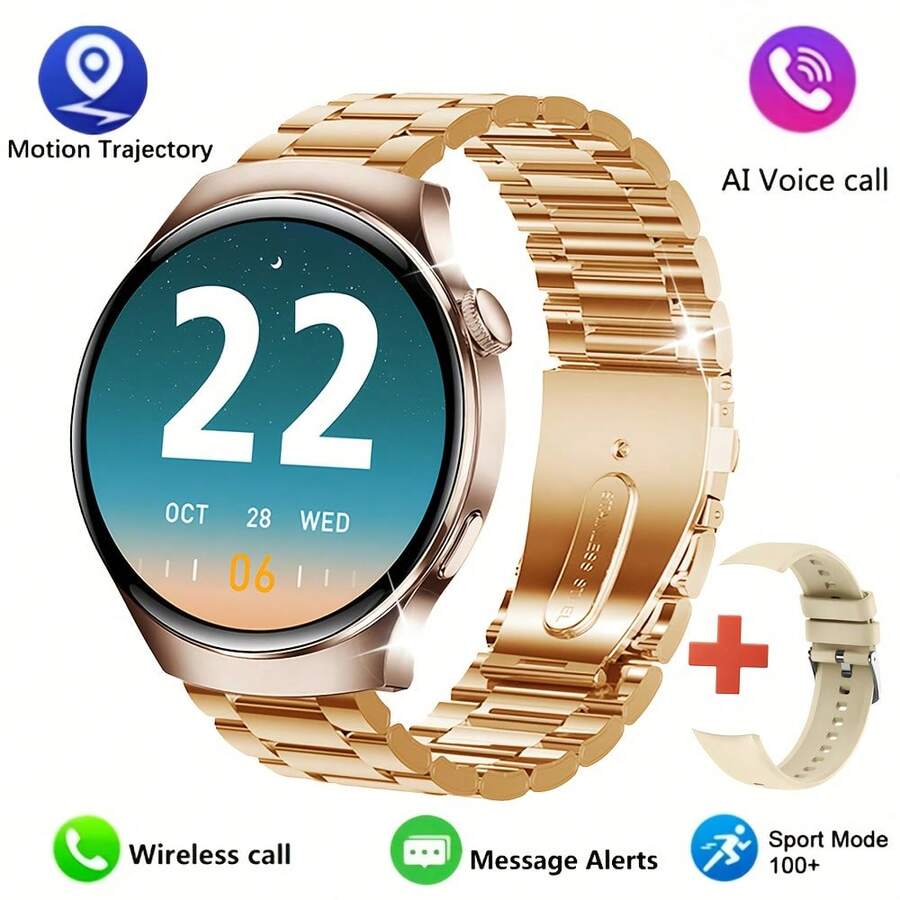 ERUN Smartwatch Pria – Dilengkapi Layar HD Besar, Baterai 180mAh, Tampilan Jam yang Dapat Disesuaikan, Berbagai Mode Olahraga, Dukungan Multi-Bahasa, dan Lainnya. Tersedia dalam Berbagai Warna, Menjadikannya Hadiah Ideal untuk Liburan dan Ulang Tahun.