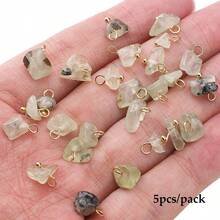 beadia 5/10pcs 5-10mm Asymmetric Natural Stone Pendant - Used For DIY Jewelry Making Necklaces, Bracelets, Accessories And Supplies - Irregular Shapes - View 21