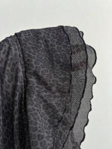 Summer Skirt – Short Cut, Ruffles At The Hem – Perfect For Holiday Or Beach Looks - 黑色 - 查看 7