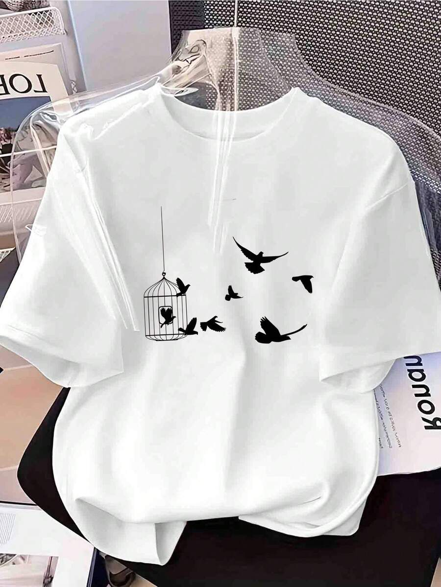 Women T-Shirts - White - View 1