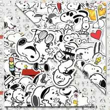 SNOOPY 1set/ 64pcs  Stickers Cartoon Cute And Fun DIY Decorative Phone Notebook Waterproof Stickers, Perfect Small Gifts For Fans, Family, And Friends, Preferred Gift For Best Friends/Couples, Summer Atmosphere Small Items For Daily Matching - Multicolor - View 5