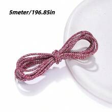 2/5meter Artificial Cotton Braided Cord Thread, 3mm DIY Beading Rope For Jewelry Making, Handmade Accessories - Braided Rope - View 7