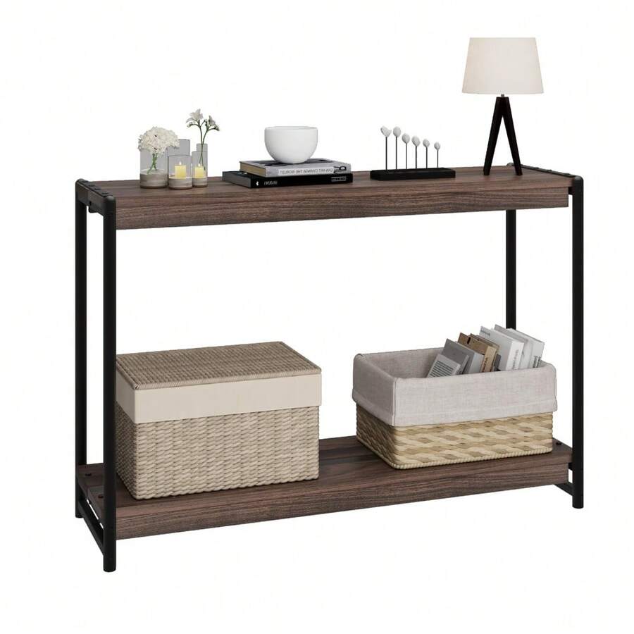 Sofa & Console Tables - Dark Walnut - View 1