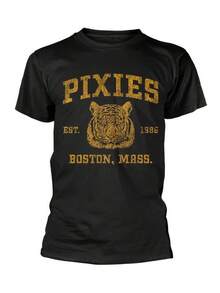80s Band T-Shirts, Pixies T-Shirt, Francis Black T-Shirt,  Short-Sleeved T-Shirts For Men And Women In All Seasons, 220G T-Shirts - 黑色 - 查看 1