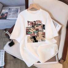 Unisex Short-Sleeved Blouse, Neutral For Men And Women, 100% Cotton, With  Face Print, Casual Round Neck, In Stock In Brazil, Shipping In 24 Hours, Colors Black And White. - J2D - 查看 2