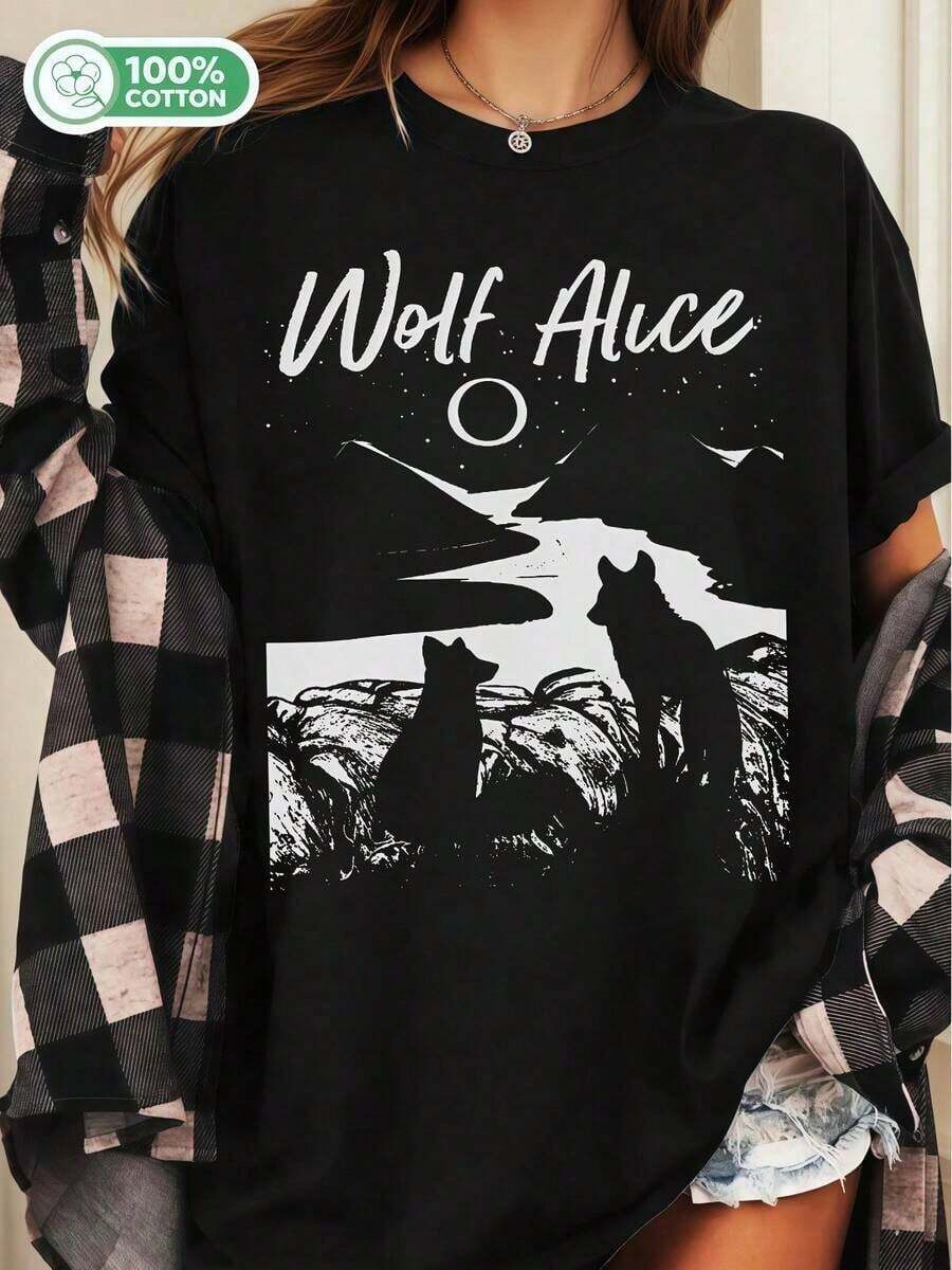 Women T-Shirts - Black - View 1