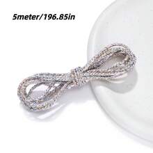 2/5meter Artificial Cotton Braided Cord Thread, 3mm DIY Beading Rope For Jewelry Making, Handmade Accessories - Braided Rope - View 13