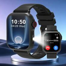 New High-Definition Touch Screen Smart Watch (Unisex): Wireless Calling, Camera, Music Control, Sports Modes, Alarm/Message & Call Reminder, Customizable Screen, Compatible With IOS And Android - Multicolor - View 10