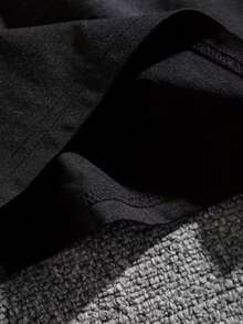 Camiseta de Fútbol Vintage con Estampado Gráfico para Hombre, Cuello Redondo, Transpirable, Cómoda, Lavable a Máquina, para Todas las Temporadas, Ideal para el Día del Partido y Imprescindible para los Fans en Pascua - Negro - Ver 5