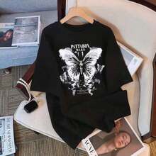 Unisex Short-Sleeved Blouse, Neutral For Men And Women, 100% Cotton, With  Face Print, Casual Round Neck, In Stock In Brazil, Shipping In 24 Hours, Colors Black And White. - J1B - 查看 5