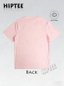 [FIFA World Cup Licensed]2026 World Cup, Football-Themed Fun Printed Short-Sleeve T-Shirt, Street Style Print Design, Summer Top, A Must-Have For Fans - 粉色 - 查看 3