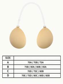 Nuevo sujetador sin tirantes con tirantes ajustables, adecuado para camisetas y vestidos sin espalda - Multicolor - Ver 8