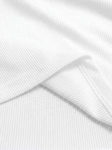 Women's Fitted Camisole With Padded Bust, Soft & Comfortable Fabric, Machine Washable, Summer Sleeveless Tank Top - White - View 5