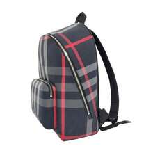 Burberry Check Pattern Women's Crossbody Bag 80840571 - 灰色+藍色80840571 - 查看 5