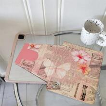 1個書本式支架保護平板電腦殼，相容 A16 2025、 Galaxy Tab S9 FE/S8 Plus/S7/S10、Oppo Pad、 Matepad、Vivo Pad、Honor Pad、 Xiaoxin Pad - 彩色 - 查看 2