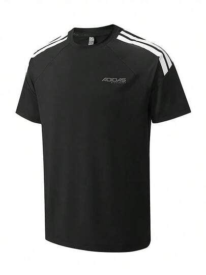 Adidas 夏季SPORTSWEAR M新款男士短袖運動T卹