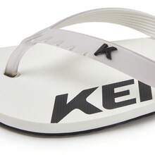 Kenner Original Red Sandal Flip-Flops For Men And Women - Black and White - View 4