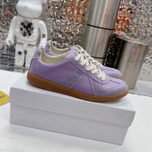 Zapatos casuales unisex, tallas 36-45, zapatos casuales para mujer y zapatos deportivos para hombre, zapatos planos con cordones de suela suave, zapatos cómodos y ligeros para uso diario, de corte bajo. - #06 - Ver 7