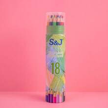 Oil-Based Colored Pencil Set 12/18/24/36/48 Colors Student Drawing 18 Colors 24 Colors 36 Colors Pencil Coloring Bucket Pack Colored Pencils Back To School Season Essential - Multicolor - View 8