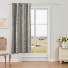 1 pieza/2 piezas Cortinas opacas/Cortinas con estampado de mármol en lámina/Diseño con ojales en la parte superior/Múltiples colores y tamaños disponibles/Cortinas 100% opacas/Protección de privacidad/Bloqueo de luz solar y oscurecimiento de la habitación/Cortinas para sala de estar, dormitorio, estudio/Cortinas para días festivos/Cortinas gris oscuro - Gris Oscuro - Ver 27