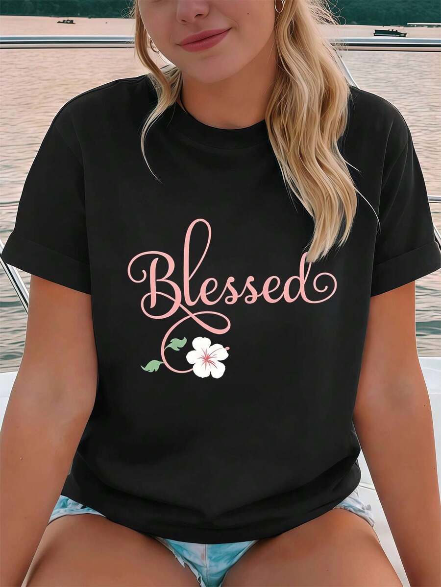 Women T-Shirts - Black - View 1