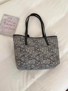 New Arrival Lightweight Luxury Versatile Women Shoulder Bag & Handbag - Black - View 5