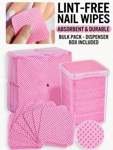 202PCS New Nail Polish Absorbent Sticks - Extra Large, No Silk Ingredients, No Harmful Substances, Suitable For Home Beauty Use, Quick-Dry Nail Polish And Clothing Cleaning, Nail Cleaning Paper Nail Supplies, Essential Nail Care Products, Nail Absorbent Paper, Nail Cleaning Cotton Pads Disposable Cleaning Pack, Nail Disposable Cleaning Cloth, Nail Cleaning Cloth, Nail Filing Strip - Multicolor - View 10