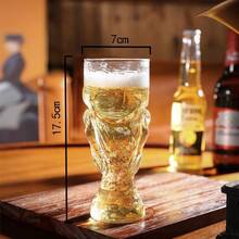 2026 World Cup Beer Mug, Football Cup, Trophy Glass Cup, Bar Glassware - Multicolor - View 8