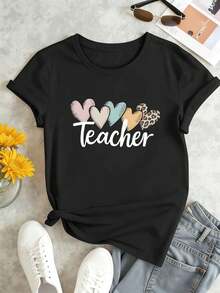 Women T-Shirts - Black - View 2