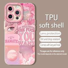 Chica anime rosa con estética oníricafunda de teléfono Fundas compatibles con ,Apple,VIVO,OPPO,,, y Honor.Fabricadas en silicona TPU,ofrecen protección contra golpes y caídas.regalos para mamá - Blanco - Ver 5