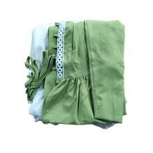 Women Maxi Dresses - Green [lace Trim] - View 11