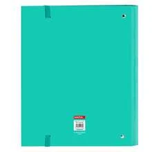 Safta | Folio Folders OUTLET With 4 Round Rings And A4 Refill 27 X 32 X 3.5 Cm (3 Liters), Hard Covered, Elastic Closure, Interior Dividers, Graph Paper, School Organizers - Option 12 - View 3