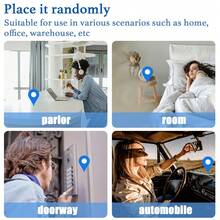 O3 Only 0.91-Inch Mini Wireless WiFi Hidden Home Camera, Real-Time Monitoring With Built-In Video/Audio And Infrared Night Vision Function, Wireless WiFi Powered Without Plugging In. - Black - View 9