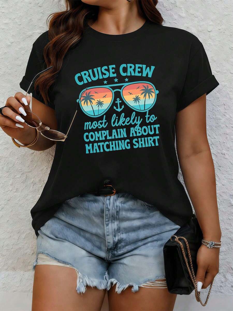 Women T-Shirts - Black - View 1