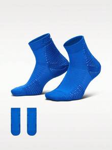 Nike Unicorn Dri-FIT ADV 新導濕速乾技術，幫助雙足保持乾爽舒適運動短襪（1 雙）適配各種運動DQ7597-482 - 藍色 - 查看 1