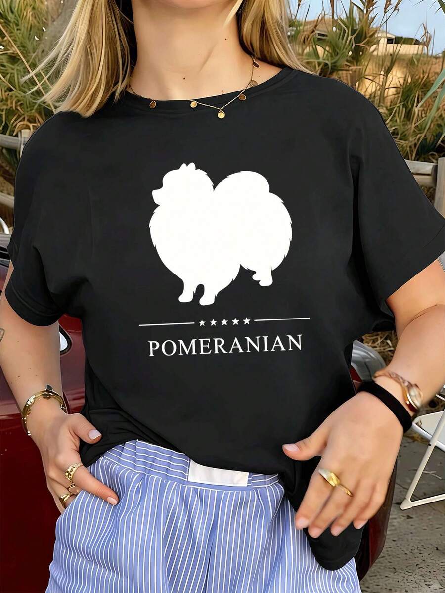 Women T-Shirts - Black - View 1