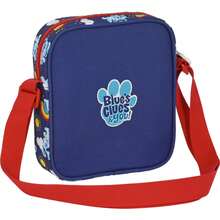 Paramount Global | Borsa a tracolla per bambini Blues Clues, Borsa a tracolla con tracolla regolabile, Chiusura con zip, Compartimento principale per il ritorno a scuola, Accessorio scolastico leggero e resistente - Multicolore - Visualizzare 3